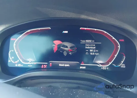 2022 BMW X3 M40I из США, поврежденный, VIN 5UX83DP09N9L00032